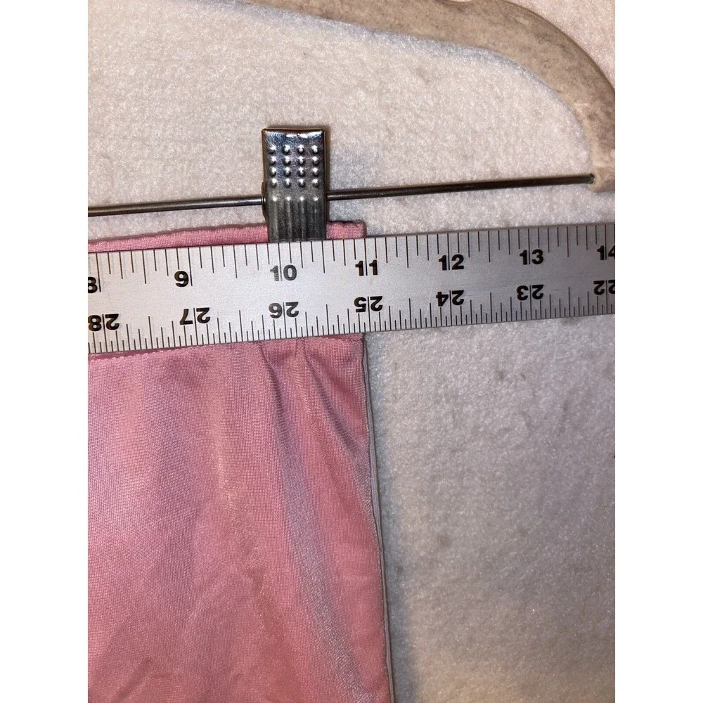 Nike Girls Pink Jogger Pants Size 6 Kids L Black stripe Swoosh